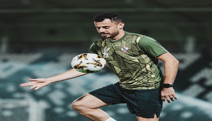 الونش وبنتايج يغيبان عن الزمالك أمام المصري في الدوري