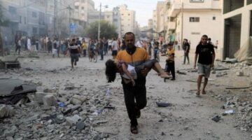 قصف خيام النازحين في غزة.. 5 أرواح بريئة تُزهق تحت نيران الاحتلال