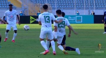 سيراميكا بـ10 لاعبين يتعادل مع المصرى 1 – 1 فى كأس عاصمة مصر