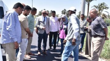 «محافظ الأقصر» يجرى جولة ميدانية موسعة لمتابعة تنفيذ المشروعات الخدمية والتنموية