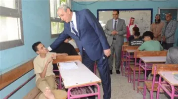 محافظ الغربية يؤكد أثناء زيارته لجان امتحانات الإعدادية على أهمية توفير بيئة آمنة ومحفزة للطلاب