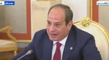 الرئيس السيسي من موسكو: علاقتنا بروسيا استراتيجية وفرص التعاون واعدة