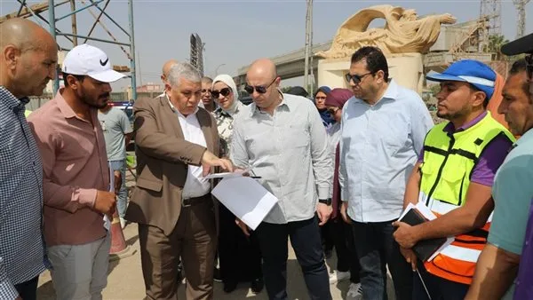 محافظ بني سويف يتابع أعمال تنفيذ كوبري الشاملة.. ويوجه بسرعة نقل خط الغاز لتسريع وتيرة المشروع محافظ بني سويف يتابع أعمال تنفيذ كوبري الشاملة.. ويوجه بسرعة نقل خط الغاز لتسريع وتيرة المشروع