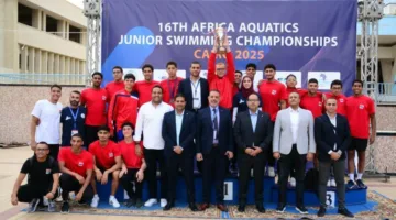 وزير الشباب يهنئ اتحاد السباحة بعد التتويج بكأس بطولة أفريقيا للناشئين